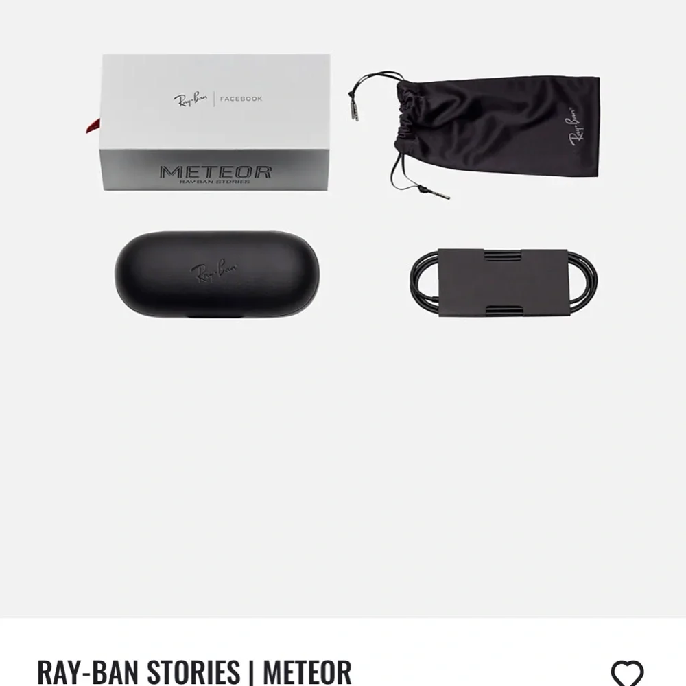 Ray Ban Stories smart glasses